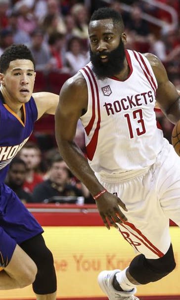 Harden Launches Rockets over Suns as Bender Breaksout